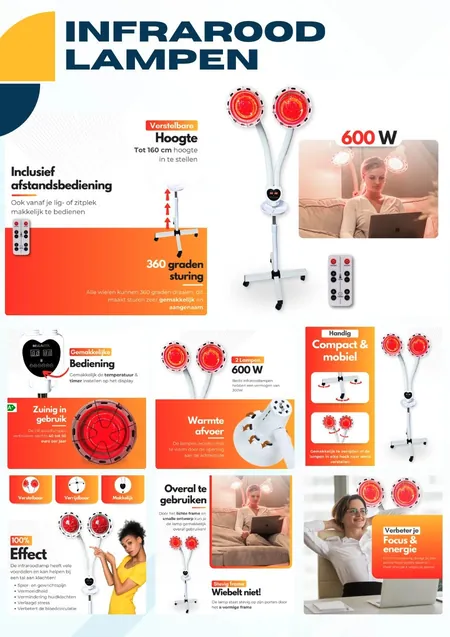 Listing Infraroodlamp: de pagina uit het portfolio van ListingMaker